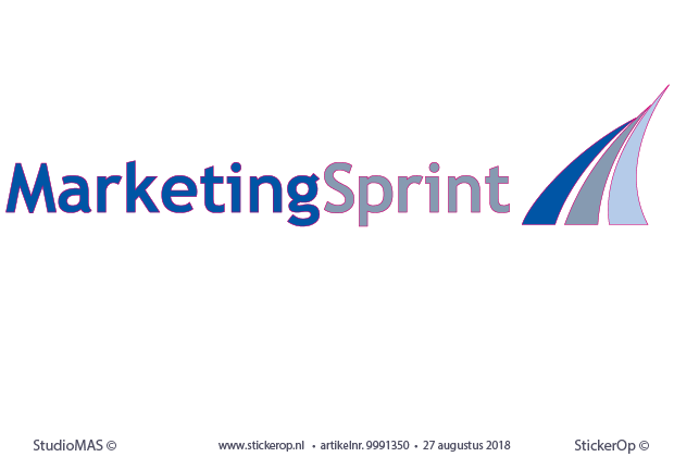 Muursticker logo - MarketingSprint - Marketingsprint