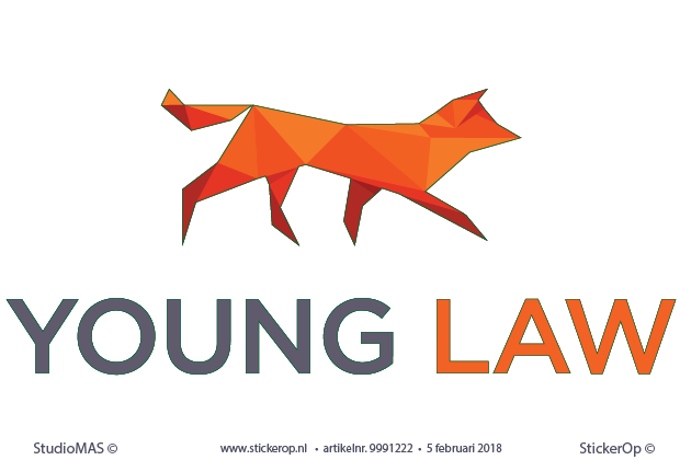 zakelijke toepassing - logo Young Law