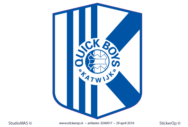 sportclub logo - Quick Boys Katwijk Muursticker logo - Quick Boys Katwijk