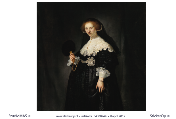 Oopjen Coppit-Rembrandt van Rijn-vierkant