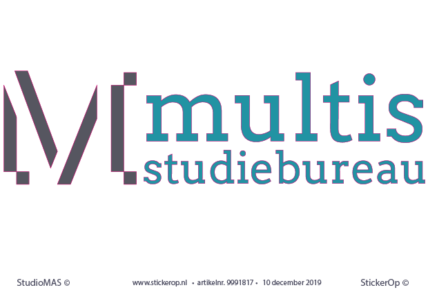 van eigen logo - Multis studiebureau
