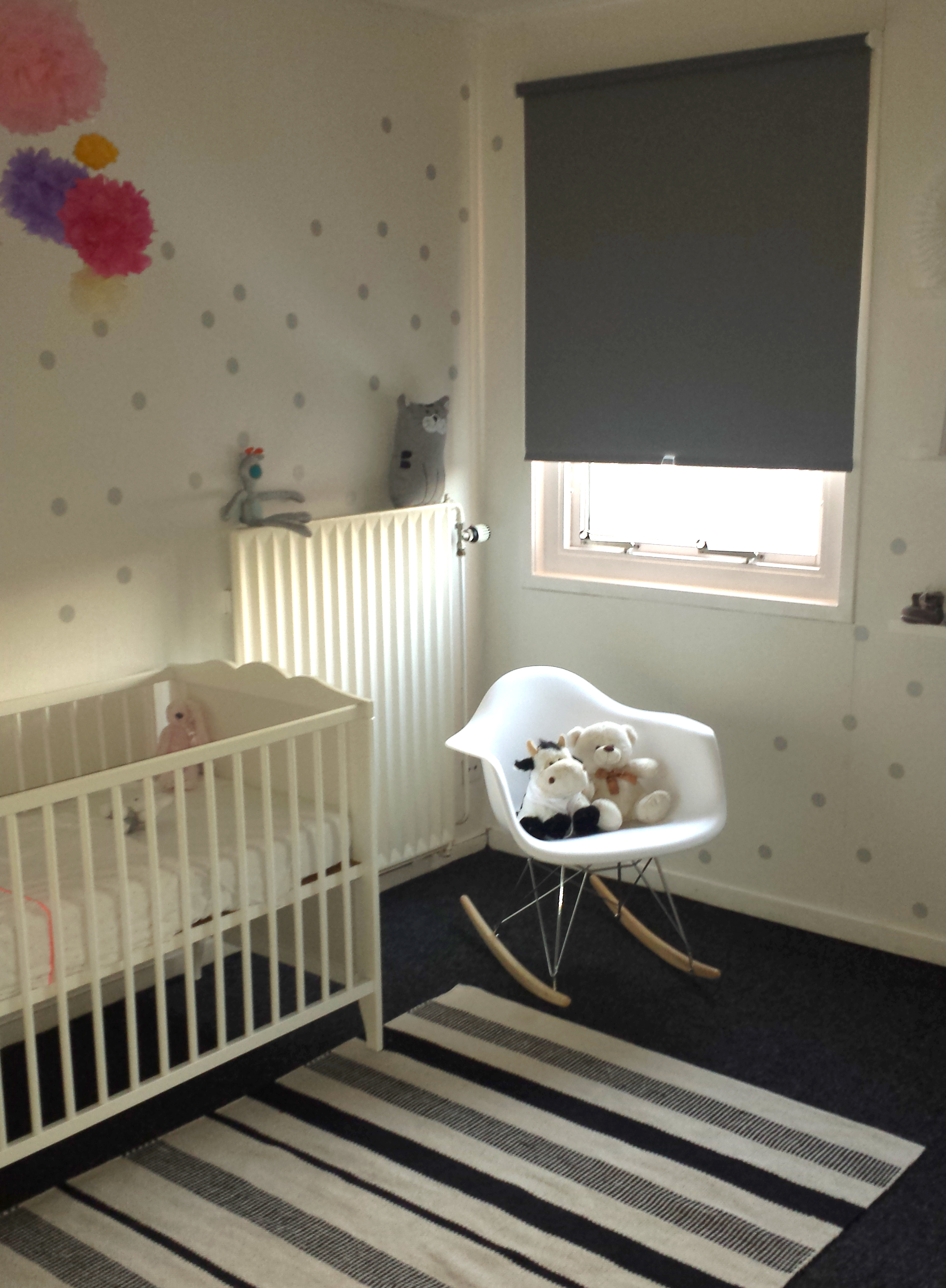 Stippen babykamer