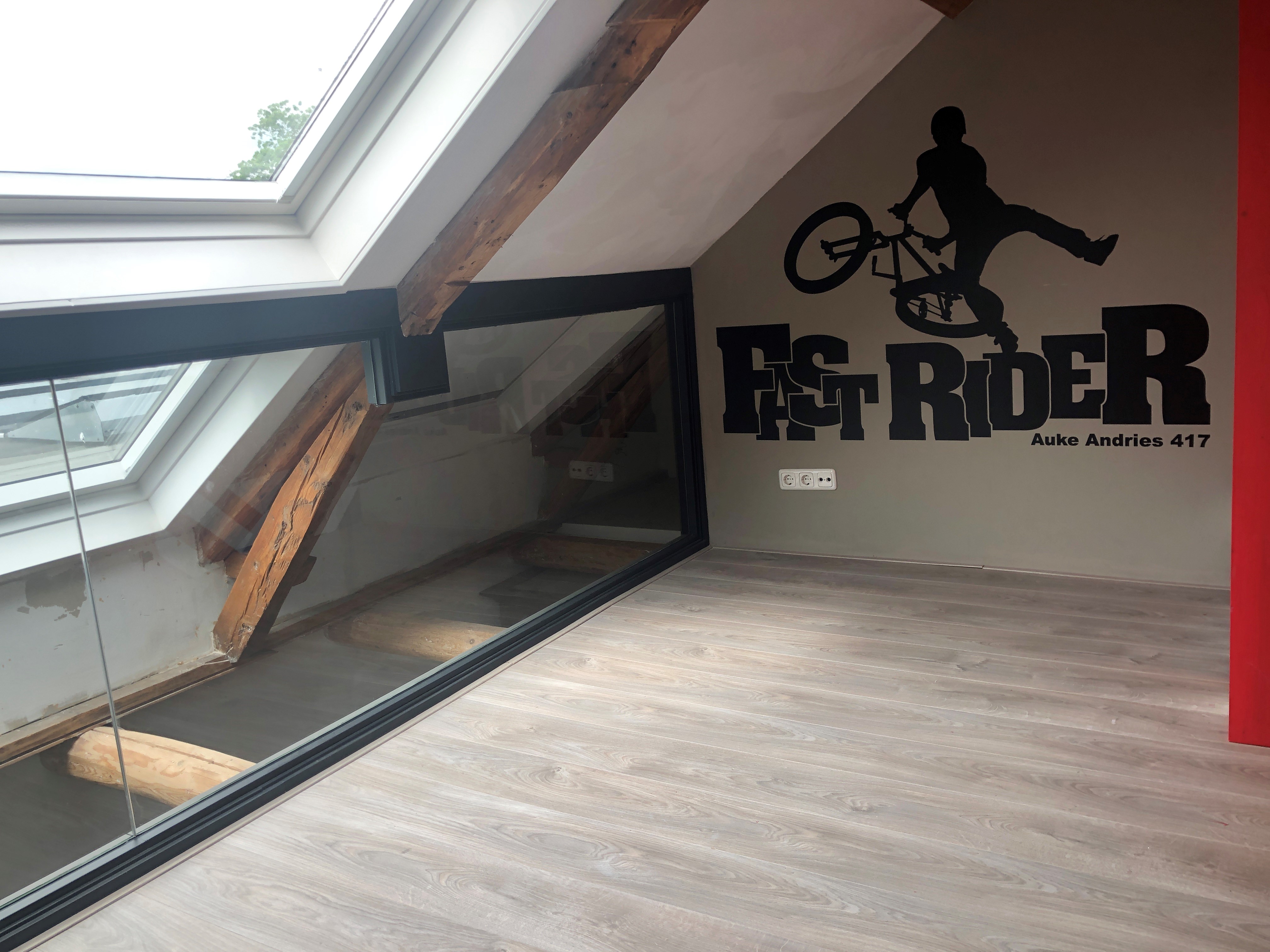 super stoere BMX sticker ! super snel geleverd